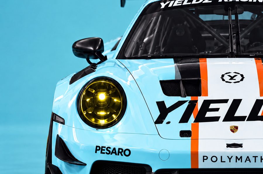 The Yieldz No. 22 Porsche (illustrative livery)